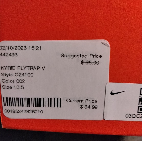 Nike Kyrie Flytrap Cool Grey Men's 10 1/2 - Picture 5 of 5
